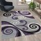 Flash Furniture Purple 5' x 7' Distressed Abstract Area Rug OKR-RG1100-57-PU-GG - alternate 1